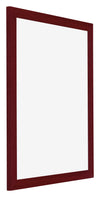 Mura MDF Photo Frame 20x25cm Winered Wiped Front Oblique | Yourdecoration.co.uk