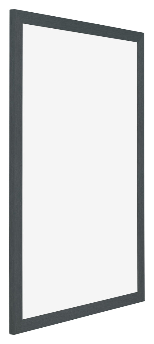 Mura MDF Photo Frame 20x28cm Anthracite Front Oblique | Yourdecoration.co.uk
