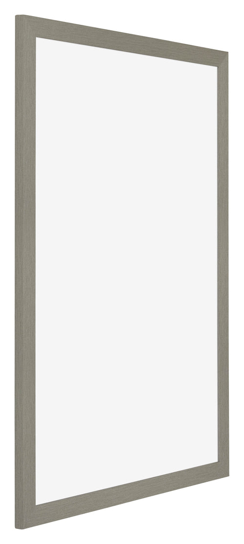 Mura MDF Photo Frame 20x28cm Gray Front Oblique | Yourdecoration.co.uk