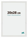 Mura MDF Photo Frame 20x28cm White Matte Front Size | Yourdecoration.co.uk