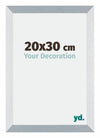Mura MDF Photo Frame 20x30cm Aluminum Brushed Front Size | Yourdecoration.co.uk