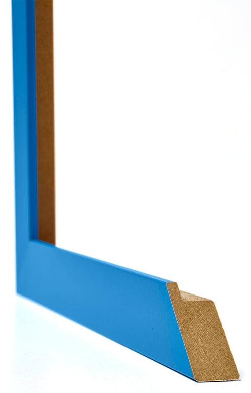 Mura MDF Photo Frame 20x30cm Bright Blue Detail Intersection | Yourdecoration.co.uk