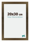 Mura MDF Photo Frame 20x30cm Bronze Design Front Size | Yourdecoration.co.uk