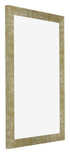 Mura MDF Photo Frame 20x30cm Gold Antique Front Oblique | Yourdecoration.co.uk
