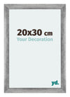 Mura MDF Photo Frame 20x30cm Gray Wiped Front Size | Yourdecoration.co.uk