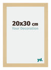 Mura MDF Photo Frame 20x30cm Maple Decor Front Size | Yourdecoration.co.uk