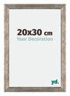 Mura MDF Photo Frame 20x30cm Metal Vintage Front Size | Yourdecoration.co.uk