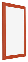 Mura MDF Photo Frame 20x30cm Orange Front Oblique | Yourdecoration.co.uk