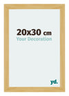 Mura MDF Photo Frame 20x30cm Pine Design Front Size | Yourdecoration.co.uk