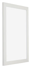 Mura MDF Photo Frame 20x30cm White Matte Front Oblique | Yourdecoration.co.uk