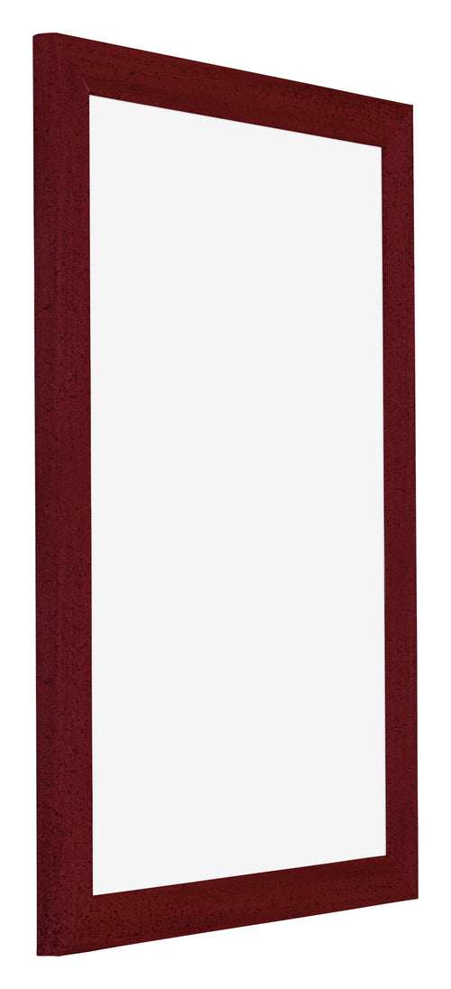 Mura MDF Photo Frame 20x30cm Winered Wiped Front Oblique | Yourdecoration.co.uk