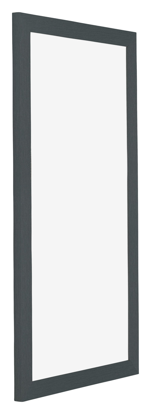 Mura MDF Photo Frame 20x40cm Anthracite Front Oblique | Yourdecoration.co.uk