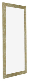 Mura MDF Photo Frame 20x40cm Gold Antique Front Oblique | Yourdecoration.co.uk