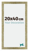 Mura MDF Photo Frame 20x40cm Gold Antique Front Size | Yourdecoration.co.uk
