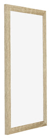 Mura MDF Photo Frame 20x40cm Sonoma Oak Front Oblique | Yourdecoration.co.uk