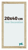 Mura MDF Photo Frame 20x40cm Sonoma Oak Front Size | Yourdecoration.co.uk
