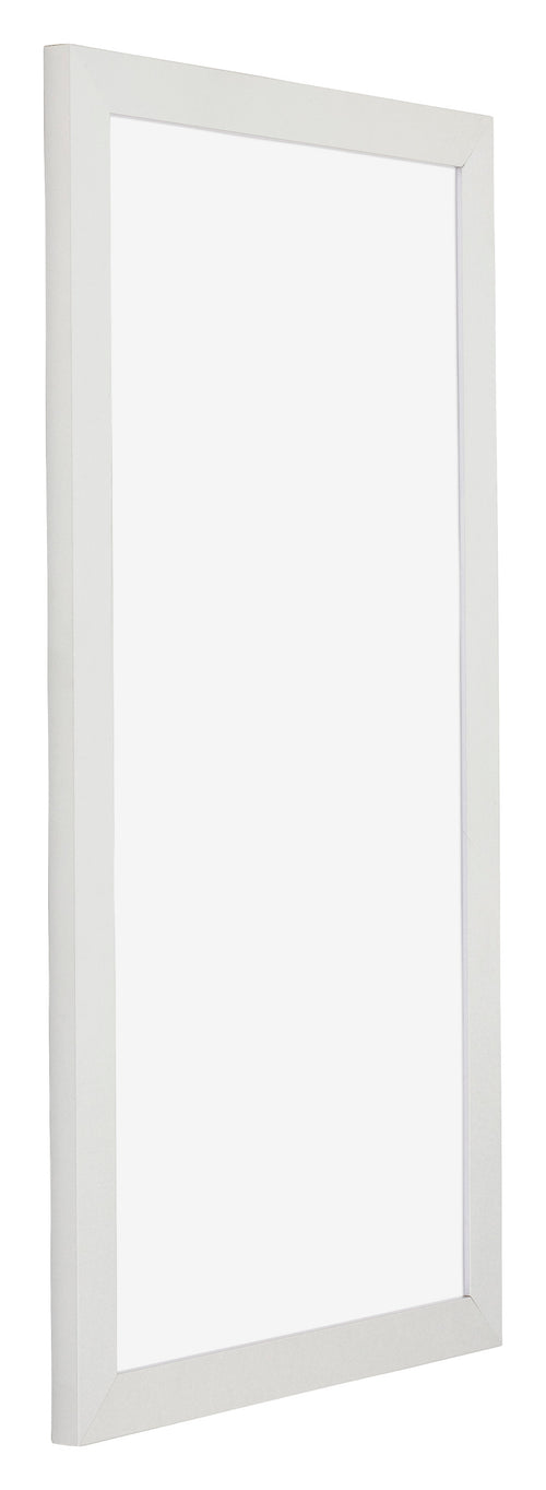 Mura MDF Photo Frame 20x40cm White Matte Front Oblique | Yourdecoration.co.uk