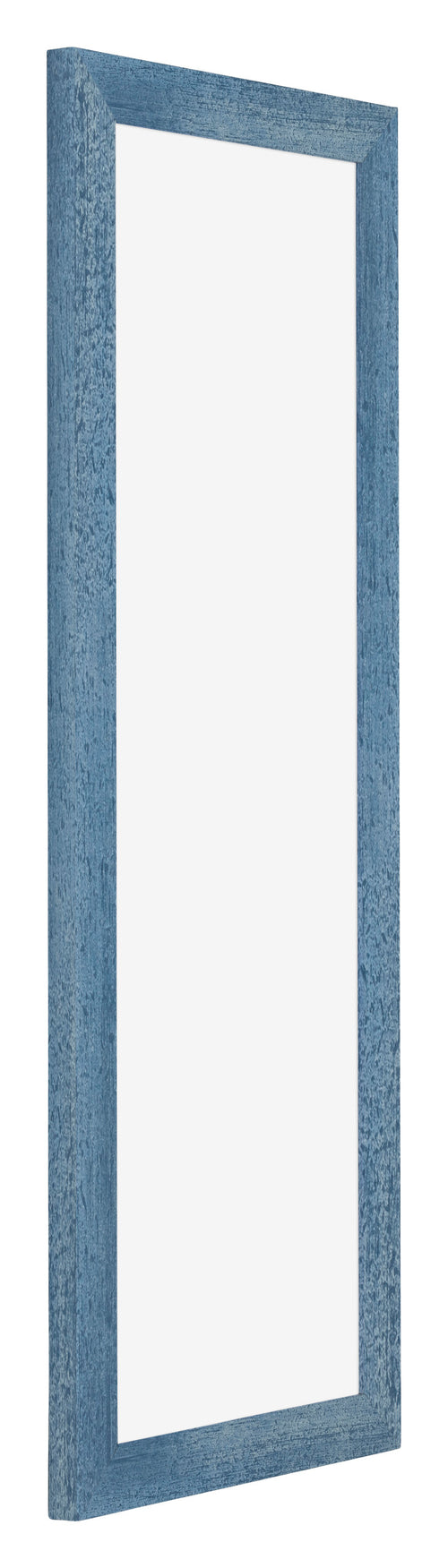 Mura MDF Photo Frame 20x60 Bright Blue Swept Front Oblique | Yourdecoration.co.uk