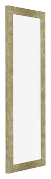 Mura MDF Photo Frame 20x60 Gold Antique Front Oblique | Yourdecoration.co.uk