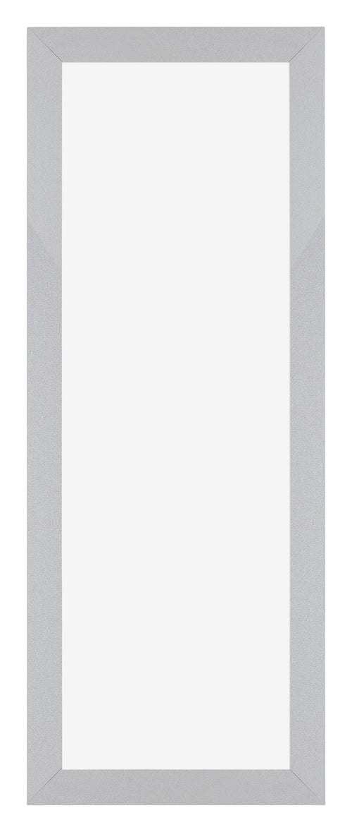 Mura MDF Photo Frame 20x60 Silver Matte Front | Yourdecoration.co.uk