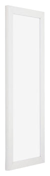 Mura MDF Photo Frame 20x60 White High Gloss Front Oblique | Yourdecoration.co.uk
