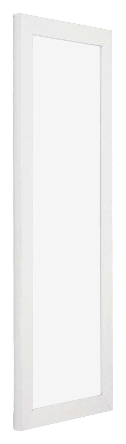 Mura MDF Photo Frame 20x60 White High Gloss Front Oblique | Yourdecoration.co.uk