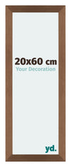 Mura MDF Photo Frame 20x60cm Copper Design Front Size | Yourdecoration.co.uk