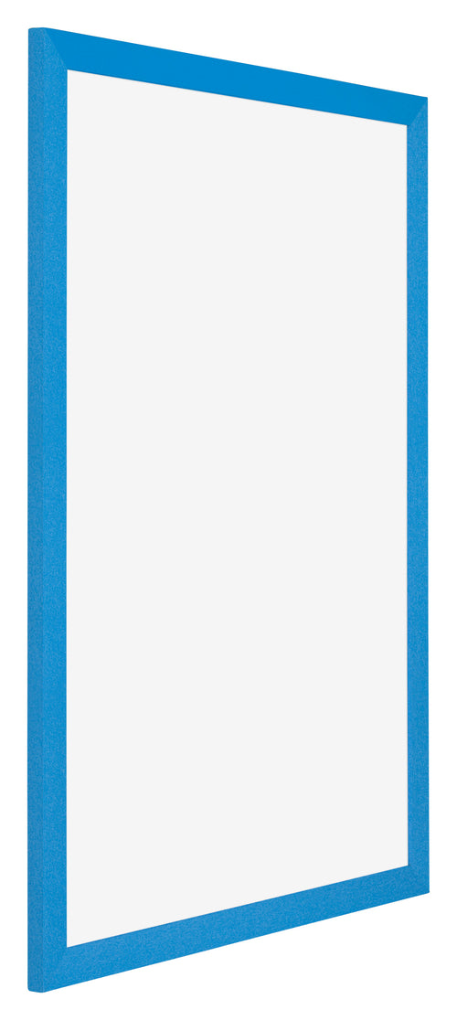 Mura MDF Photo Frame 21x29 7cm A4 Bright Blue Front Oblique | Yourdecoration.co.uk