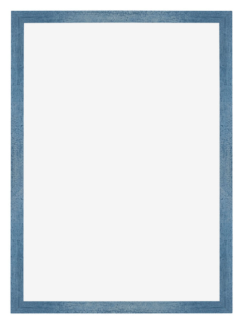 Mura MDF Photo Frame 21x29 7cm A4 Bright Blue Swept Front | Yourdecoration.co.uk