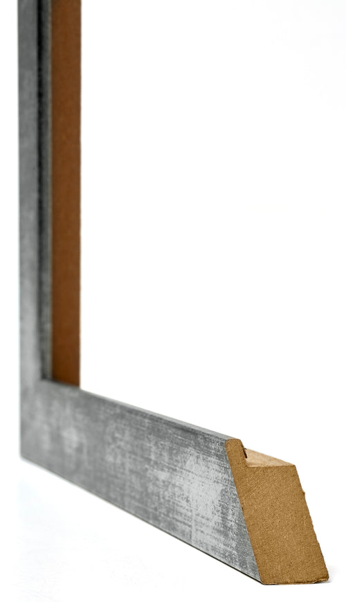 Mura MDF Photo Frame 21x29 7cm A4 Iron Swept Detail Intersection | Yourdecoration.co.uk