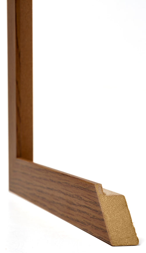 Mura MDF Photo Frame 21x29 7cm A4 Oak Rustic Detail Intersection | Yourdecoration.co.uk