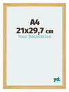 Mura MDF Photo Frame 21x29 7cm A4 Pine Design Front Size | Yourdecoration.co.uk