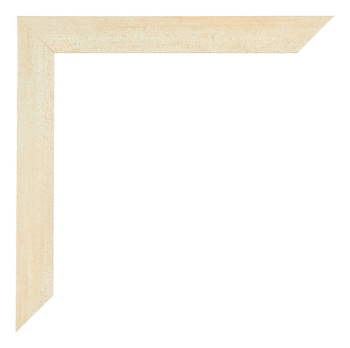 Mura MDF Photo Frame 21x29 7cm A4 Sand Wiped Detail Corner | Yourdecoration.co.uk