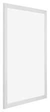 Mura MDF Photo Frame 21x29 7cm A4 White Matte Front Oblique | Yourdecoration.co.uk