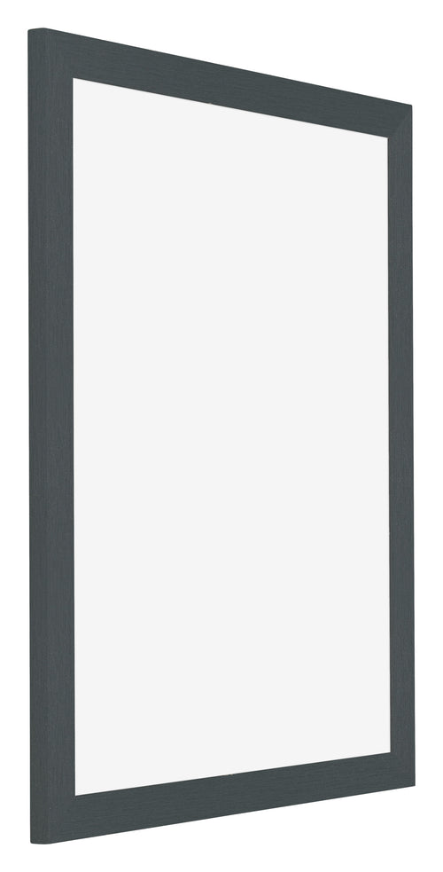 Mura MDF Photo Frame 24x30cm Anthracite Front Oblique | Yourdecoration.co.uk