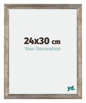 Mura MDF Photo Frame 24x30cm Metal Vintage Front Size | Yourdecoration.co.uk