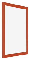 Mura MDF Photo Frame 24x30cm Orange Front Oblique | Yourdecoration.co.uk