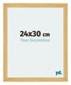 Mura MDF Photo Frame 24x30cm Pine Design Front Size | Yourdecoration.co.uk