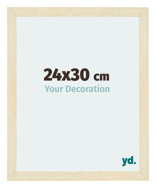 Mura MDF Photo Frame 24x30cm Sand Wiped Front Size | Yourdecoration.co.uk