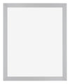 Mura MDF Photo Frame 24x30cm Silver Matte Front | Yourdecoration.co.uk