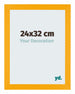 Mura MDF Photo Frame 24x32cm Yellow Front Size | Yourdecoration.co.uk