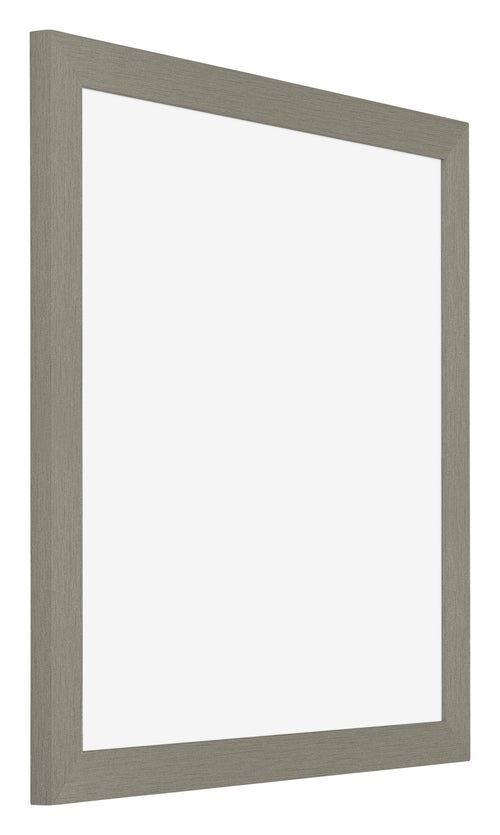 Mura MDF Photo Frame 25x25cm Gray Front Oblique | Yourdecoration.co.uk