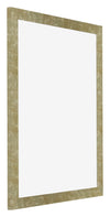 Mura MDF Photo Frame 25x30cm Gold Antique Front Oblique | Yourdecoration.co.uk