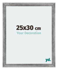 Mura MDF Photo Frame 25x30cm Gray Wiped Front Size | Yourdecoration.co.uk