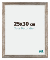 Mura MDF Photo Frame 25x30cm Metal Vintage Front Size | Yourdecoration.co.uk