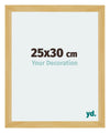 Mura MDF Photo Frame 25x30cm Pine Design Front Size | Yourdecoration.co.uk