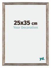 Mura MDF Photo Frame 25x35cm Metal Vintage Front Size | Yourdecoration.co.uk