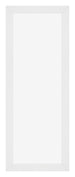 Mura MDF Photo Frame 25x75cm Aluminum Brushed Front | Yourdecoration.co.uk