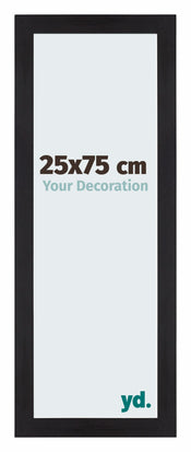 Mura MDF Photo Frame 25x75cm Champagne Front Size | Yourdecoration.co.uk