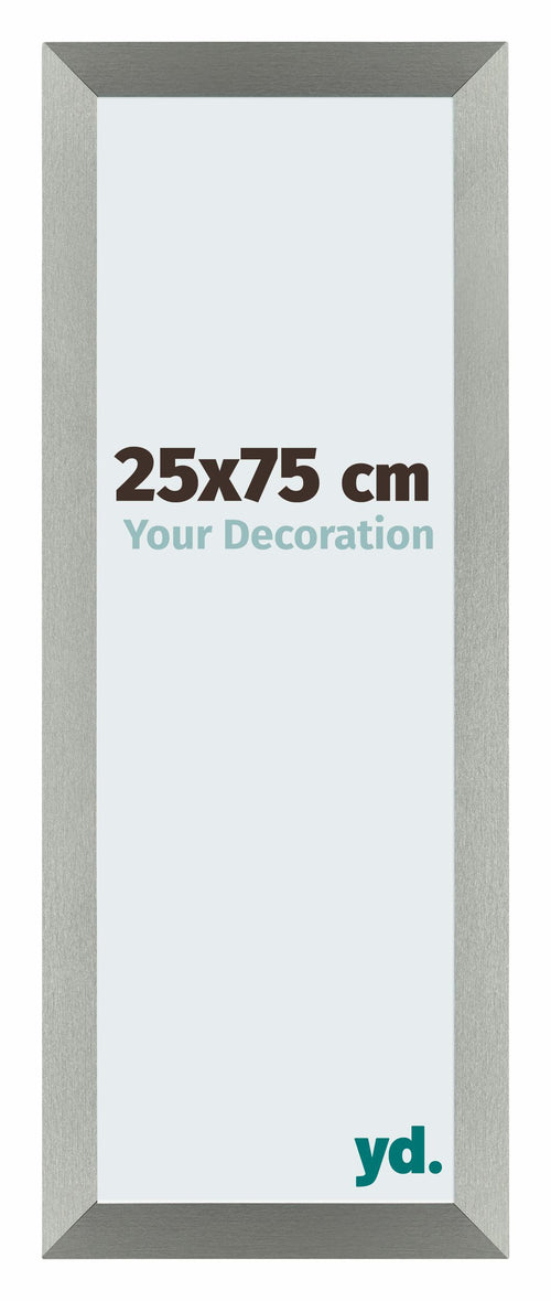 Mura MDF Photo Frame 25x75cm Gray Swept Front Size | Yourdecoration.co.uk